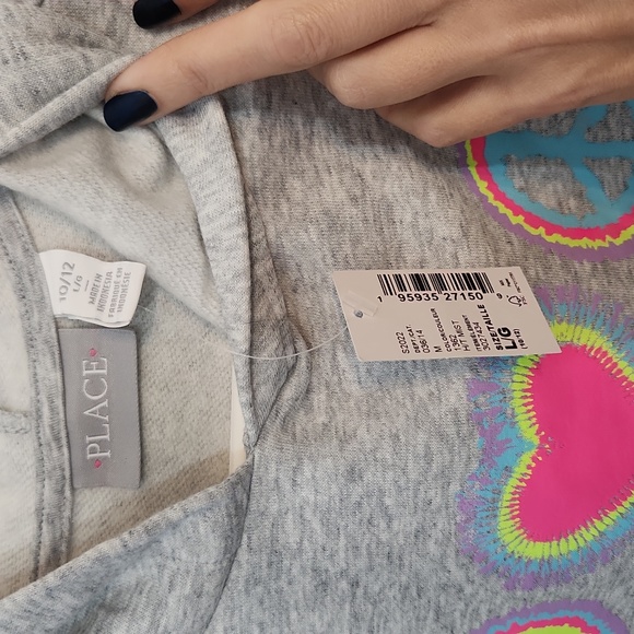 Kids hoodie Sz L NWT - Picture 4 of 5